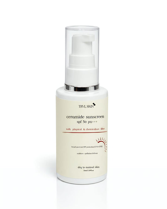 TRVL SKIN Ceramide Sunscreen SPF 50 PA+++